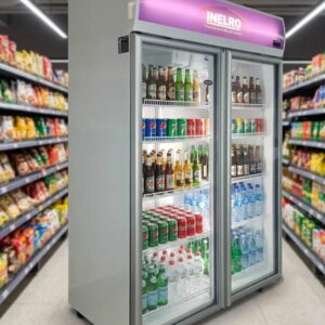 EXHIBIDORA VERTICAL DOS PUERTAS MT 980 INELRO